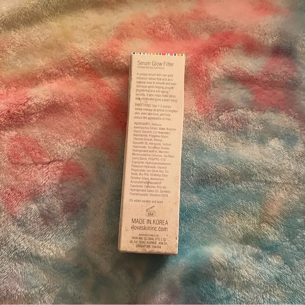 Skin Inc Serum Glow Filter NEW
